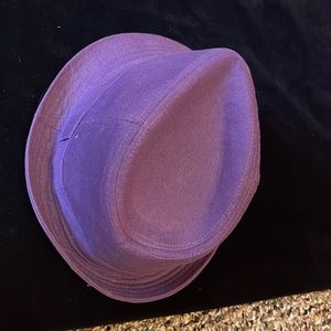 Purple fedora